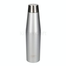 Built Perfect Seal 540ml Silver Hydration Bottle